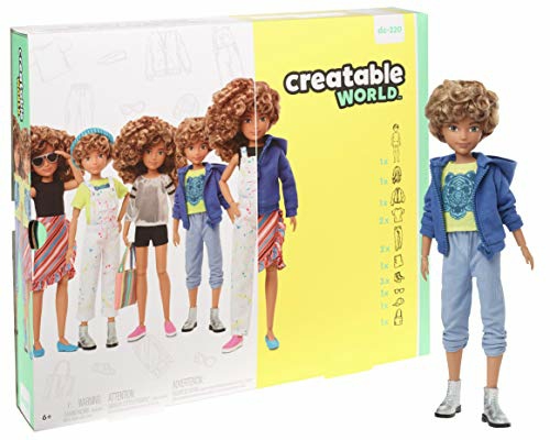 Action Figures |  Creatable World Ggg56 Deluxe Character Kit Customisable Doll Action Figures Action Figures