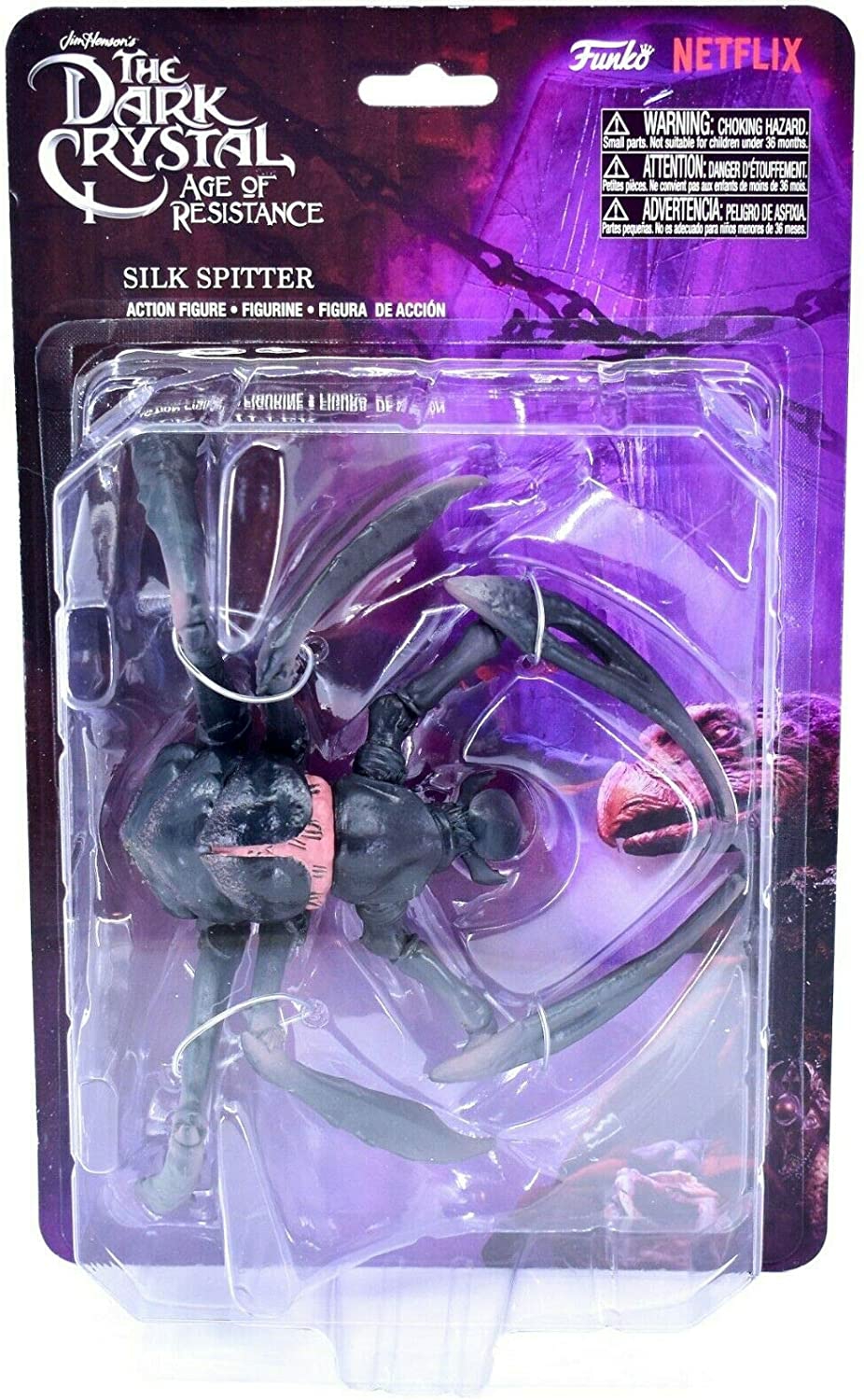 Action Figures |  Dark Crystal Age Of Resistance Silk Spitter  41475 Action Figure Action Figures Action Figures