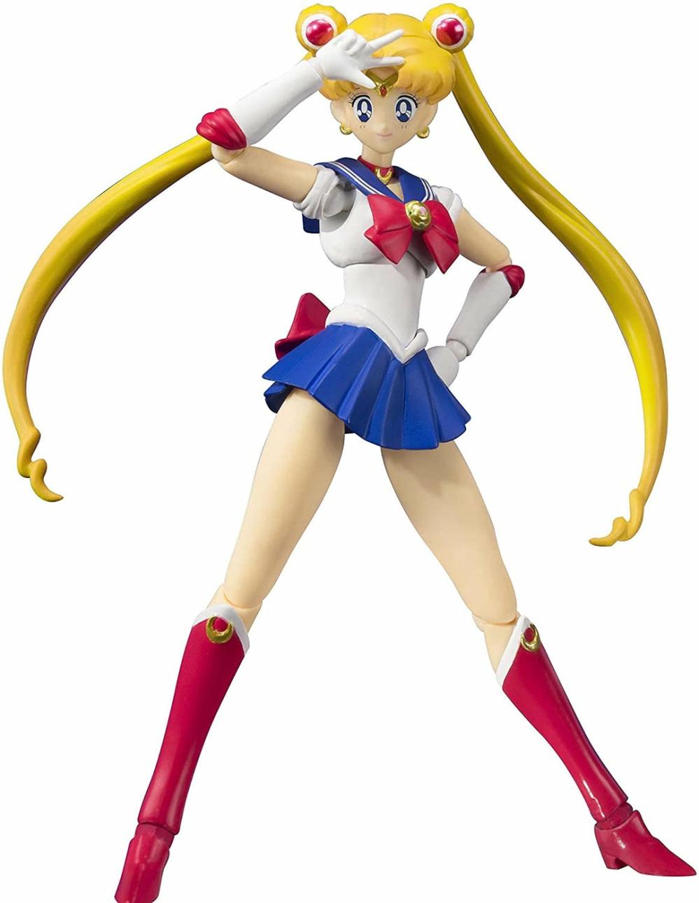 Action Figures |  Tamashii Nations S.H. Figuarts Pretty Guardian Sailor Moon Sailor Moon Anime Action Figure, Multi-Colored, Standard Action Figures Action Figures