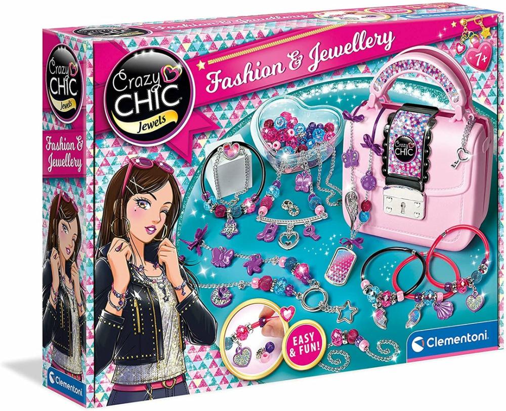 Arts & Crafts |  18598 Crazy Chic Fashion & Jewellery Kit For Children, Ages 7 Years P Arts & Crafts Arts & Crafts