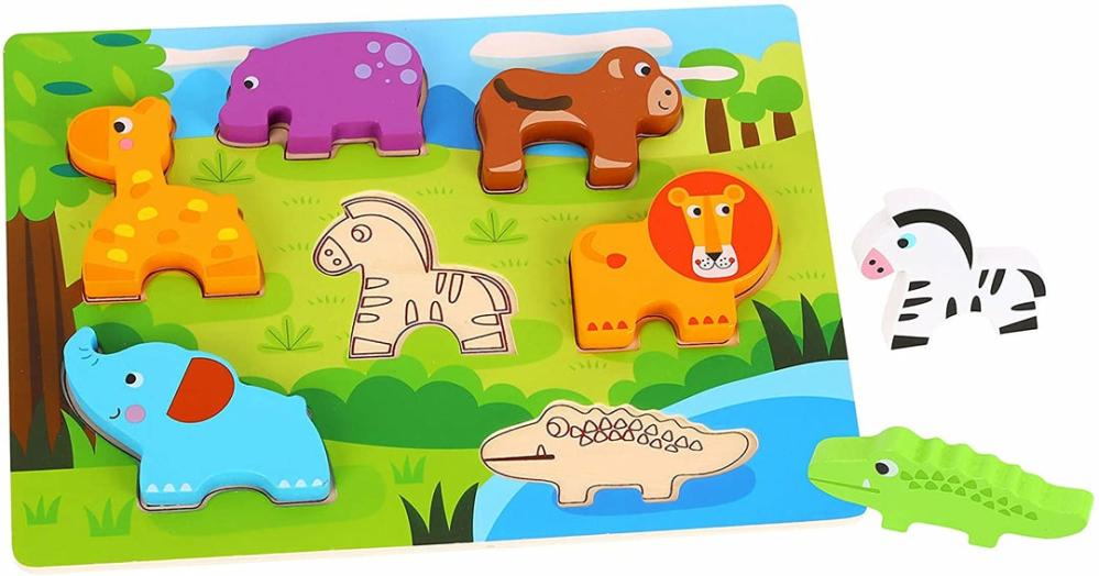 Arts & Crafts |  Tk15119 Animal Puzzle Multi-Colour, 29.5 X 21 X 1.7 Cm Arts & Crafts Arts & Crafts