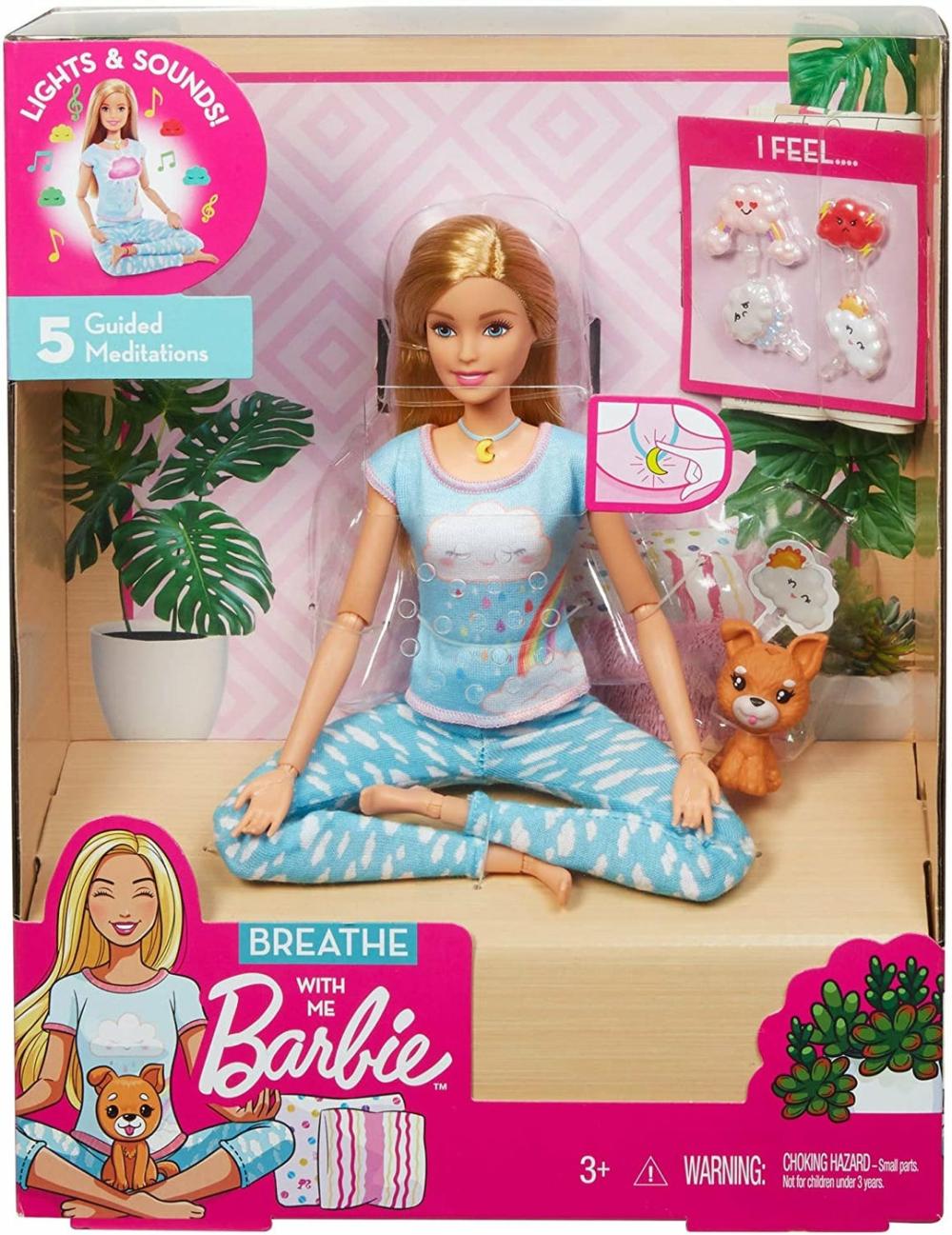 Dolls & Accessories |  Breathe With Me Meditation Doll, Blonde, With 5 Lights & Guided Meditation Exercises Dolls & Accessories Dolls & Accessories