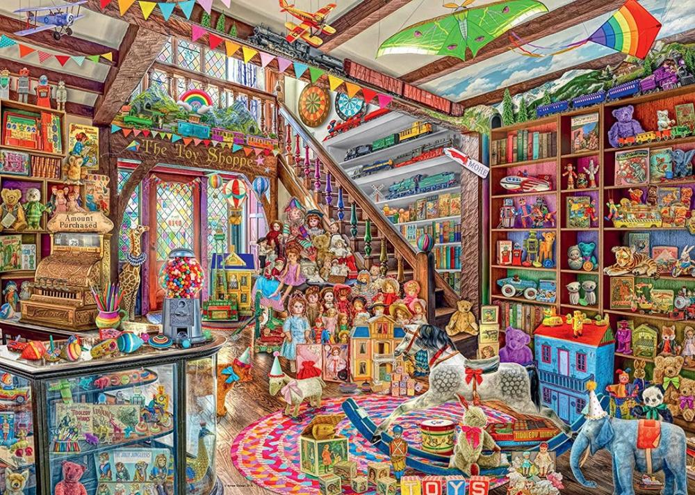 Puzzles |  13983 The Fantasy Toy Shop Aimee Stewart, 1000Pc Puzzles Puzzles