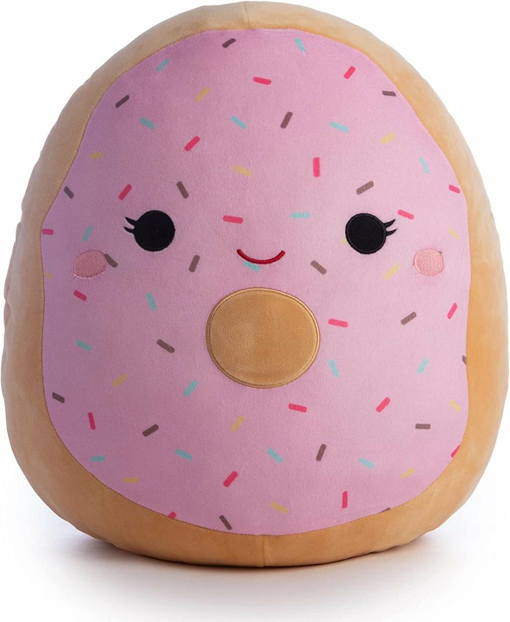 Plushes And Soft Toys |  Sqjw22-16Dn-10-V 16" Dabria The Pink Donut, Multi Plushes And Soft Toys Plushes And Soft Toys