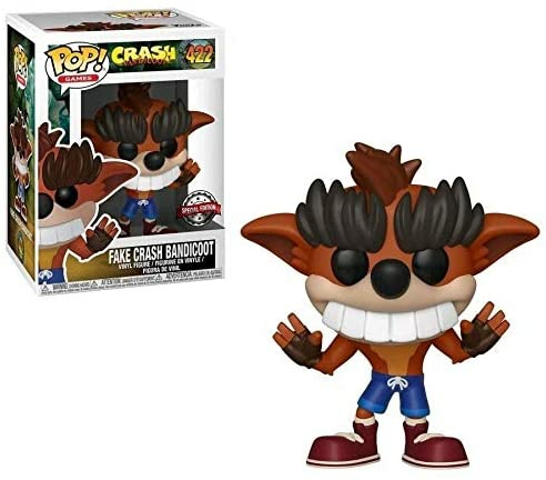 Play Figures & Vehicles |  Fake Crash Bandicoot Exclu  34097 Pop! Vinyl #422 Play Figures & Vehicles Play Figures & Vehicles